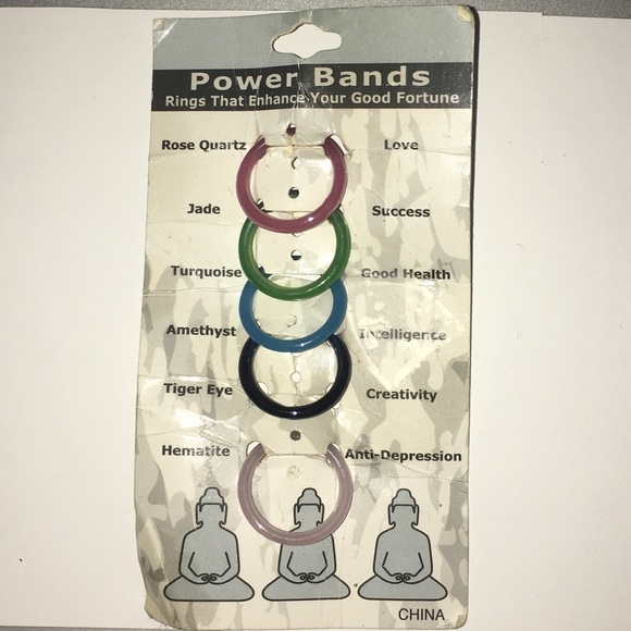 Power Band Rings That Enhance Good Fortune - Picture 2 of 2